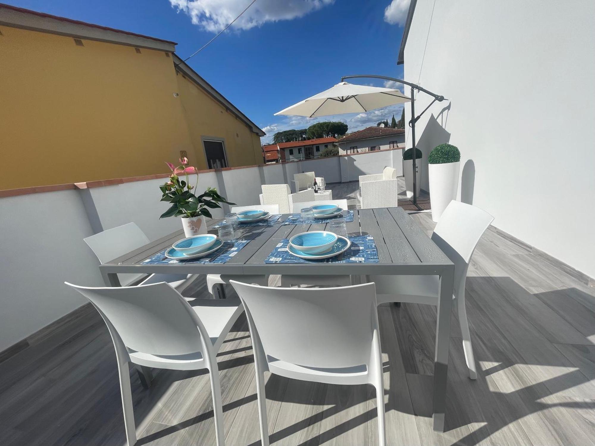 Ferienwohnung La Dimora Di Cristiano Florenz Exterior foto
